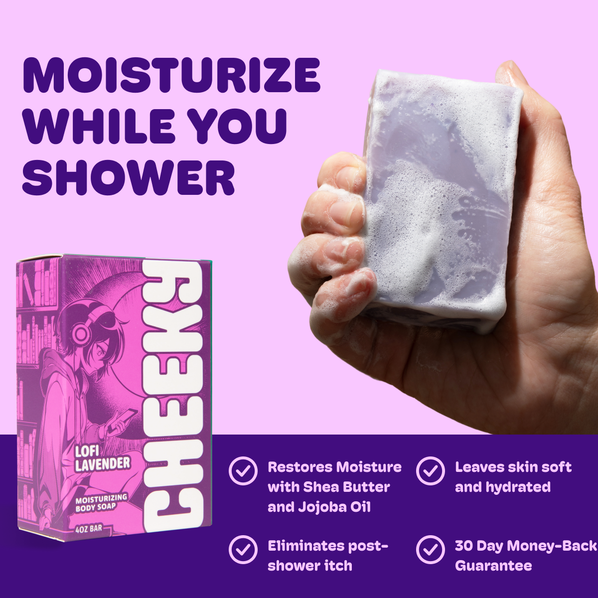 Cheeky Soap Facebook ad