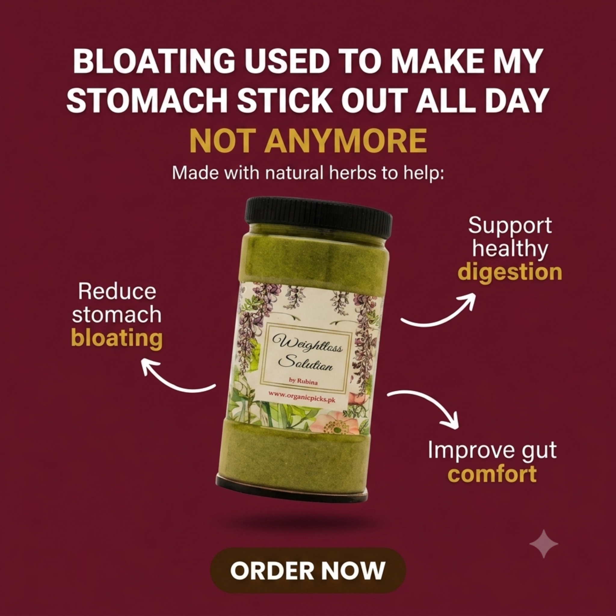 Organicpicksbyrubina Facebook ad