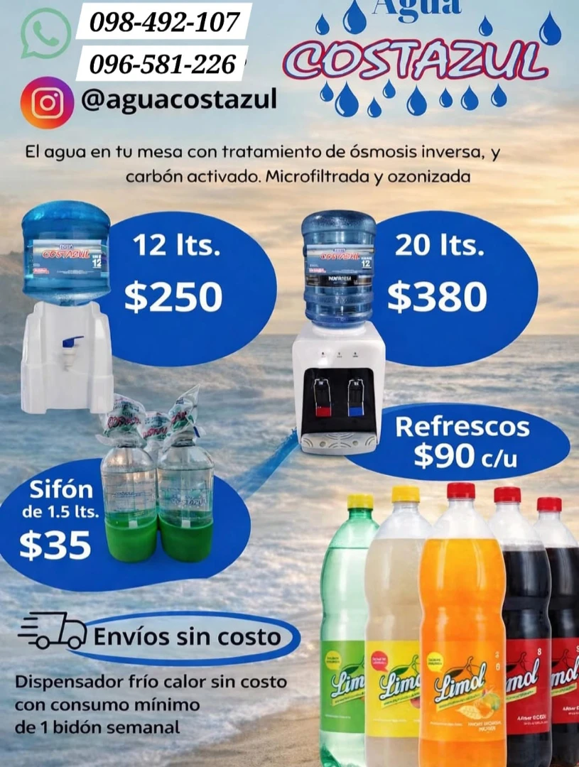 aguacostazul Facebook ad: COSTAZUL LLEGA A TU ZONA.VIVIS EN.CIUDAD DE LA…