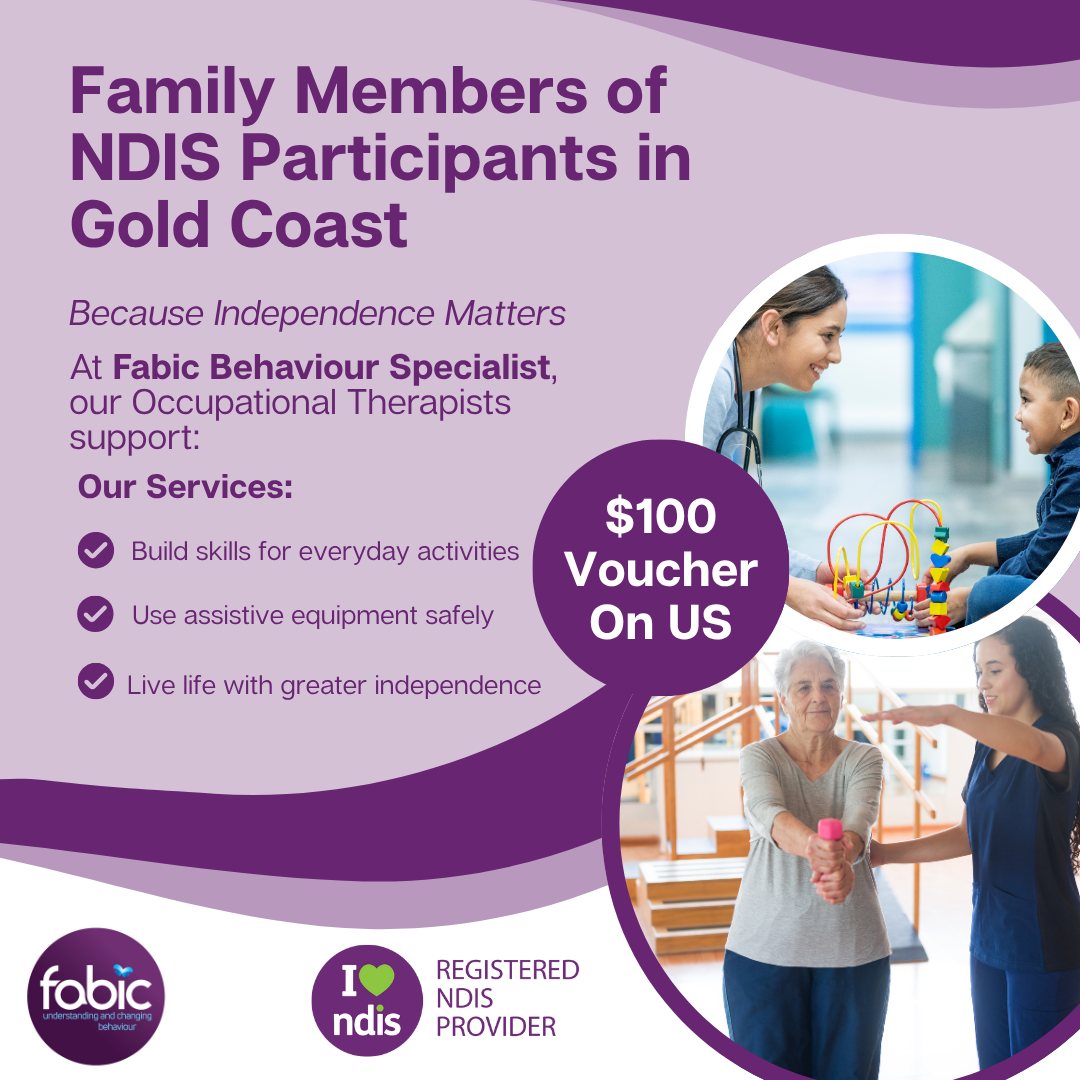 FABIC Behaviour Specialist Centre Facebook ad: $100 VOUCHER FOR FABIC RESOURCES