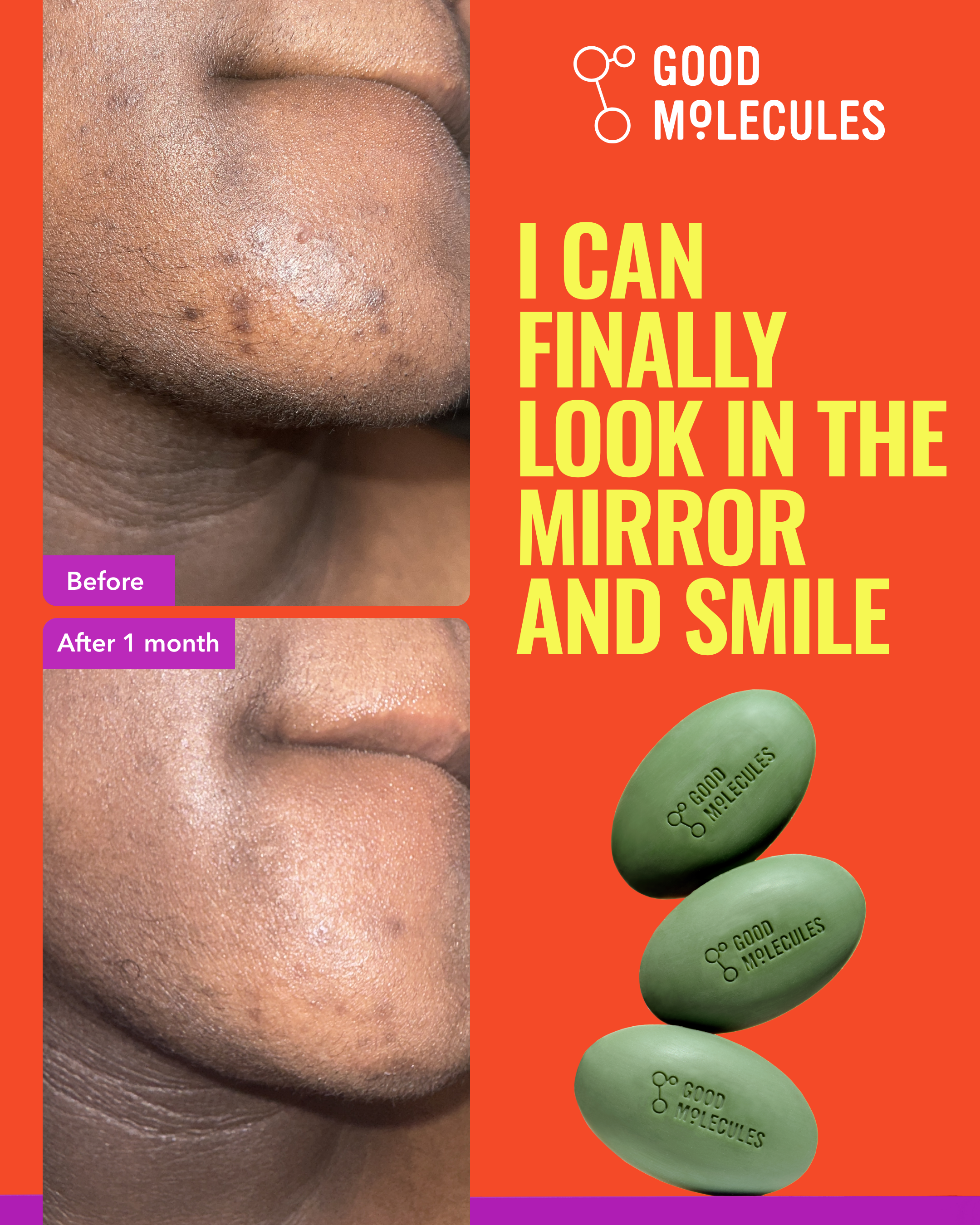 Good Molecules Facebook ad