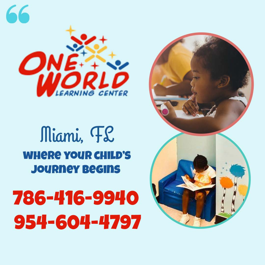 1 World Learning Center Facebook ad from May 19, 2026
