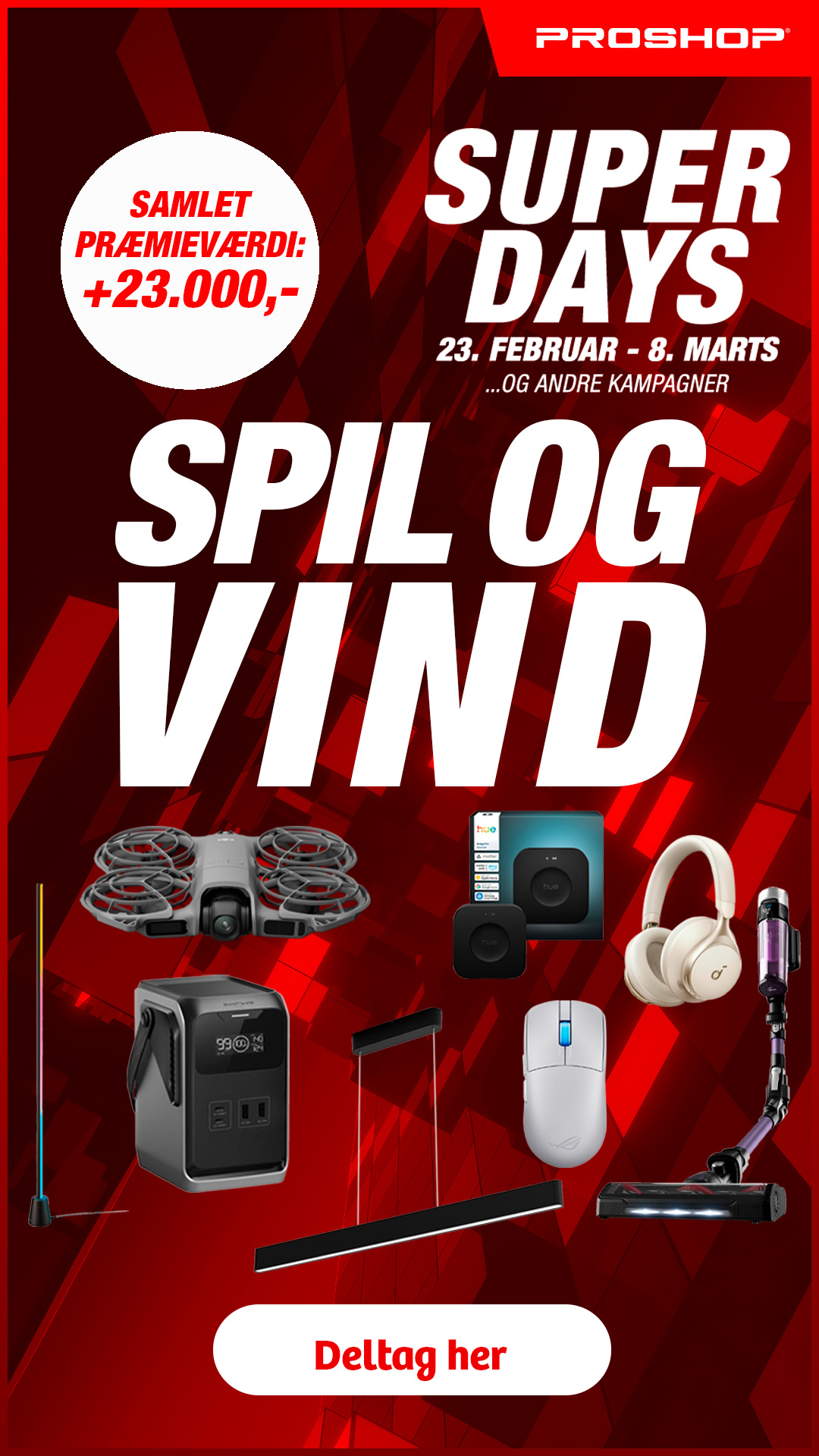 Proshop Facebook ad