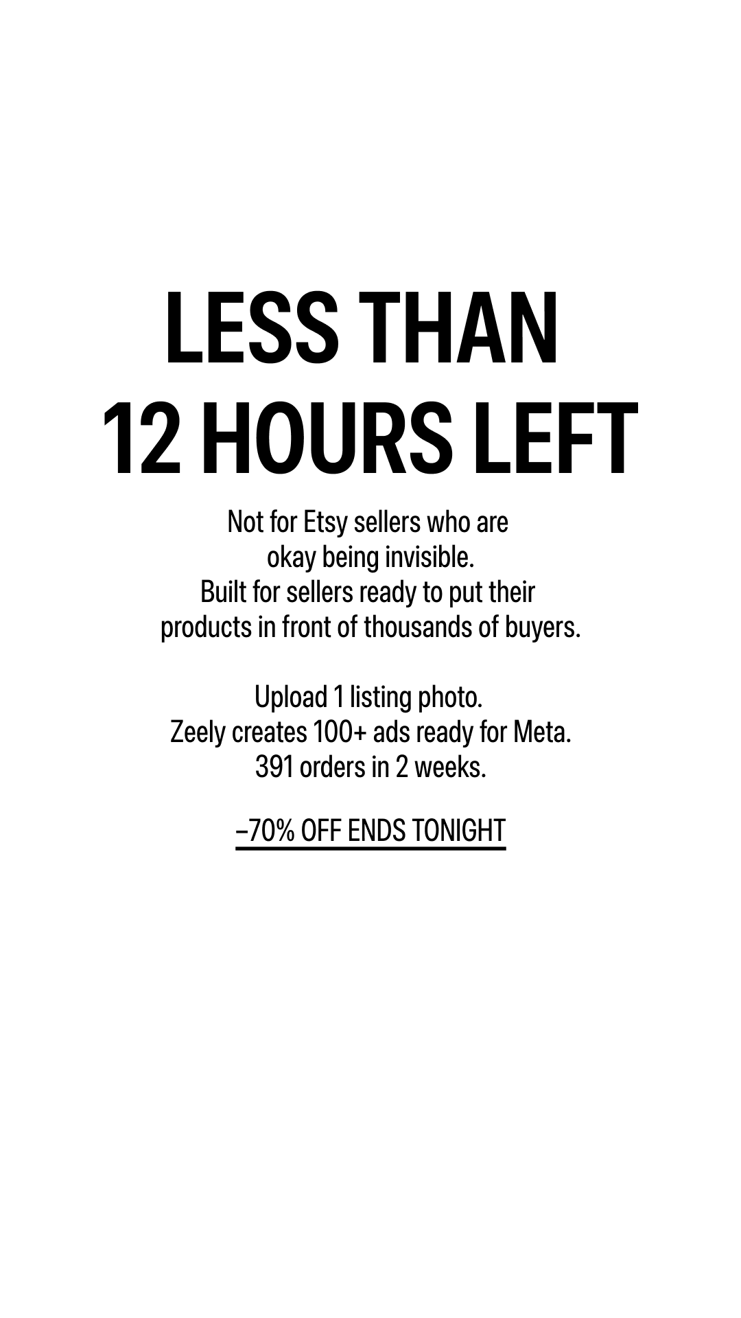 Zeely Facebook ad