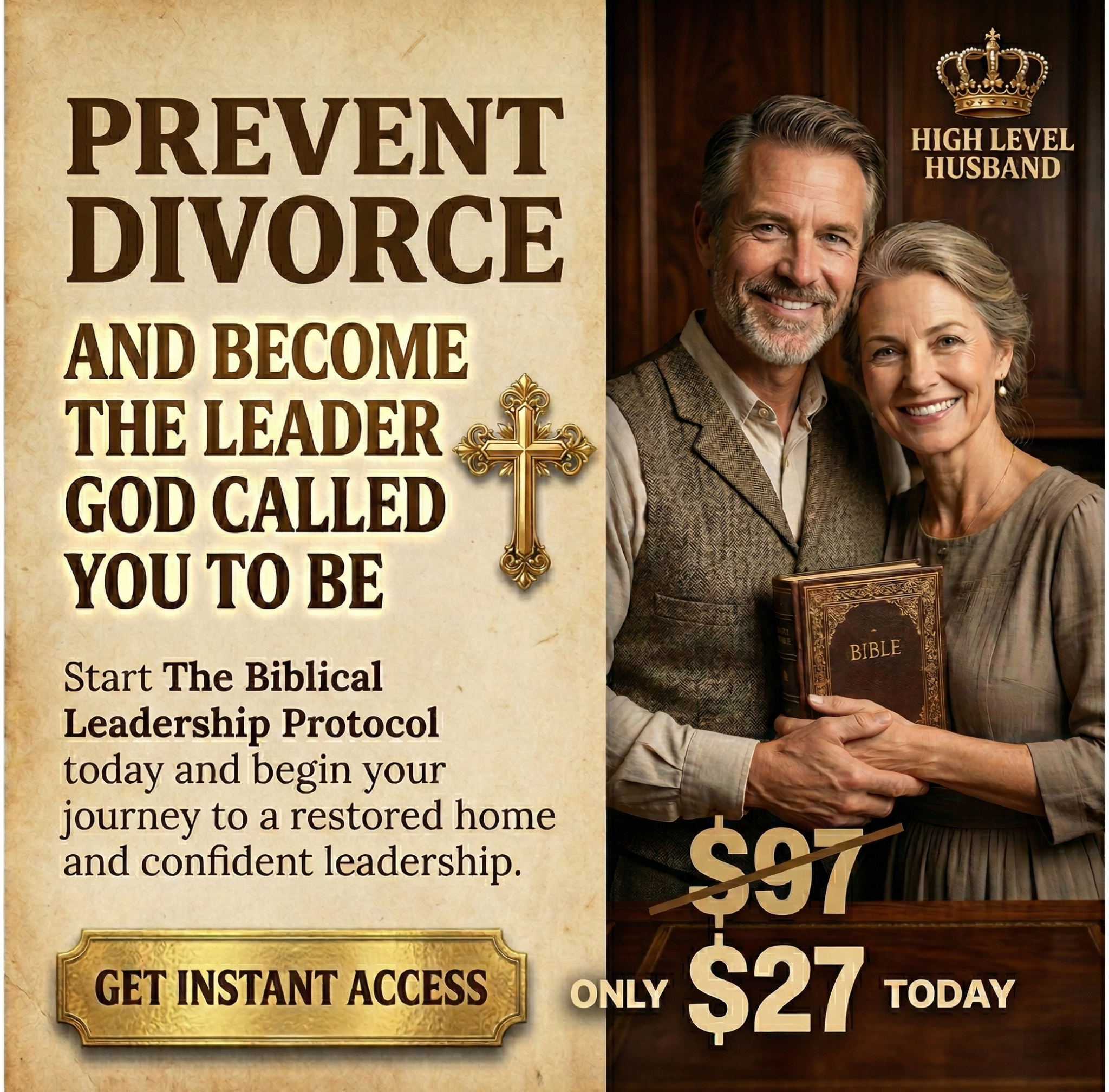 High Level Husband Facebook ad