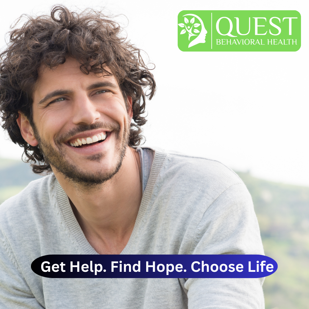 Quest Behavioral Health Facebook ad: Mental Wellness Journey: Manage Suicidal Thoughts &…