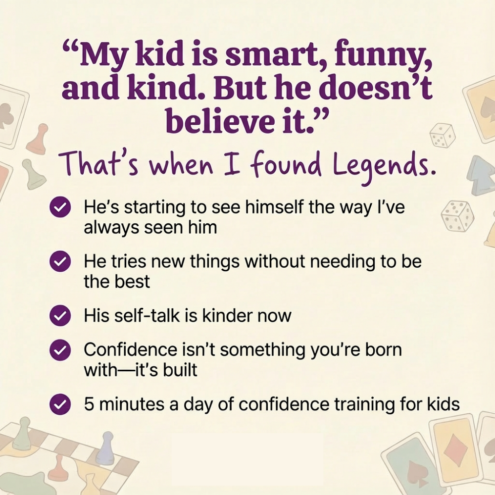 Build Legends Facebook ad