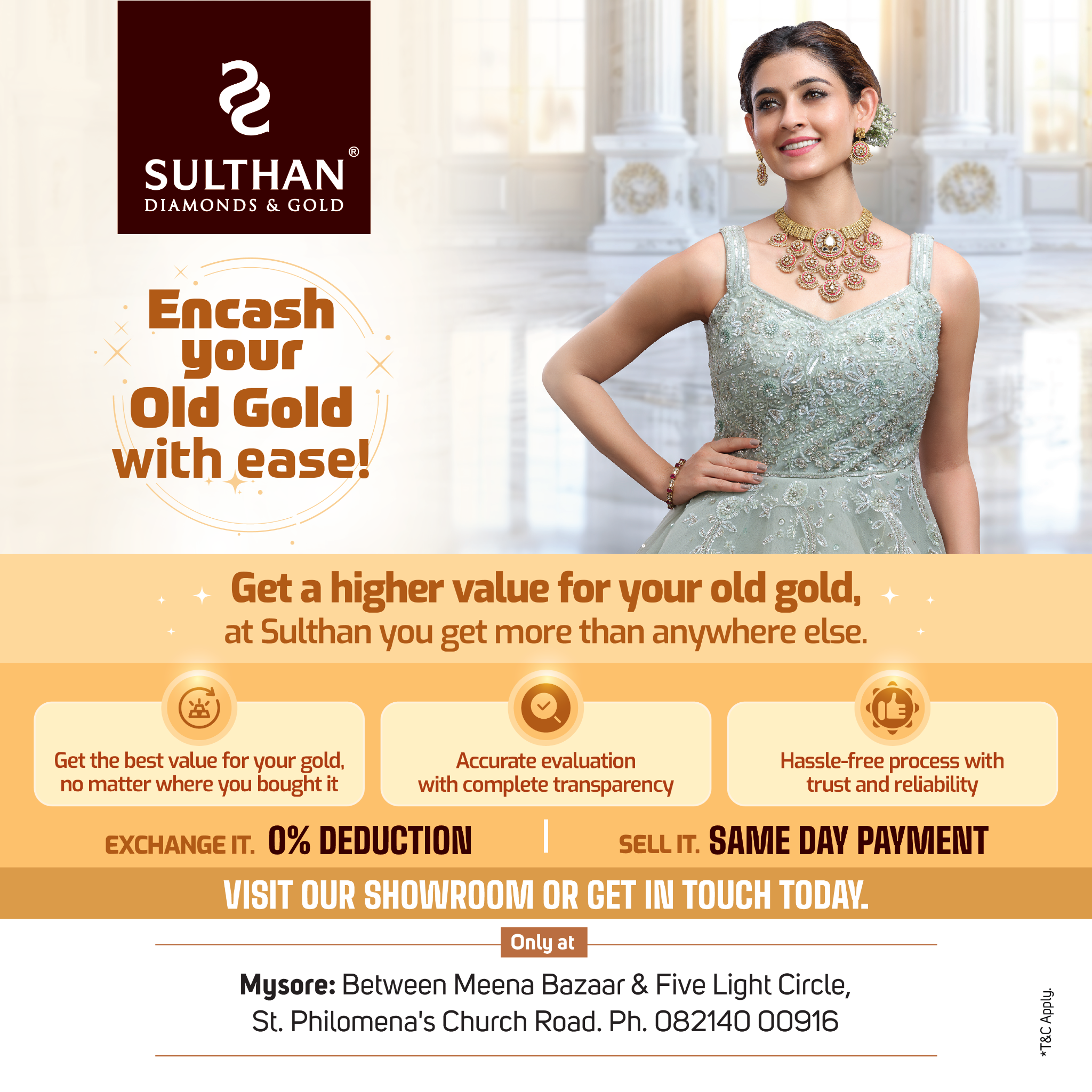 Sulthan Diamonds and Gold Facebook ad