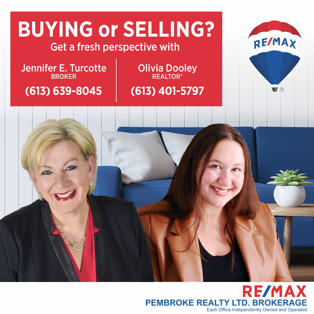 Olivia Dooley - Re/Max Pembroke Realty Ltd. Facebook ad: Get a FREE Market Analysis of your Home