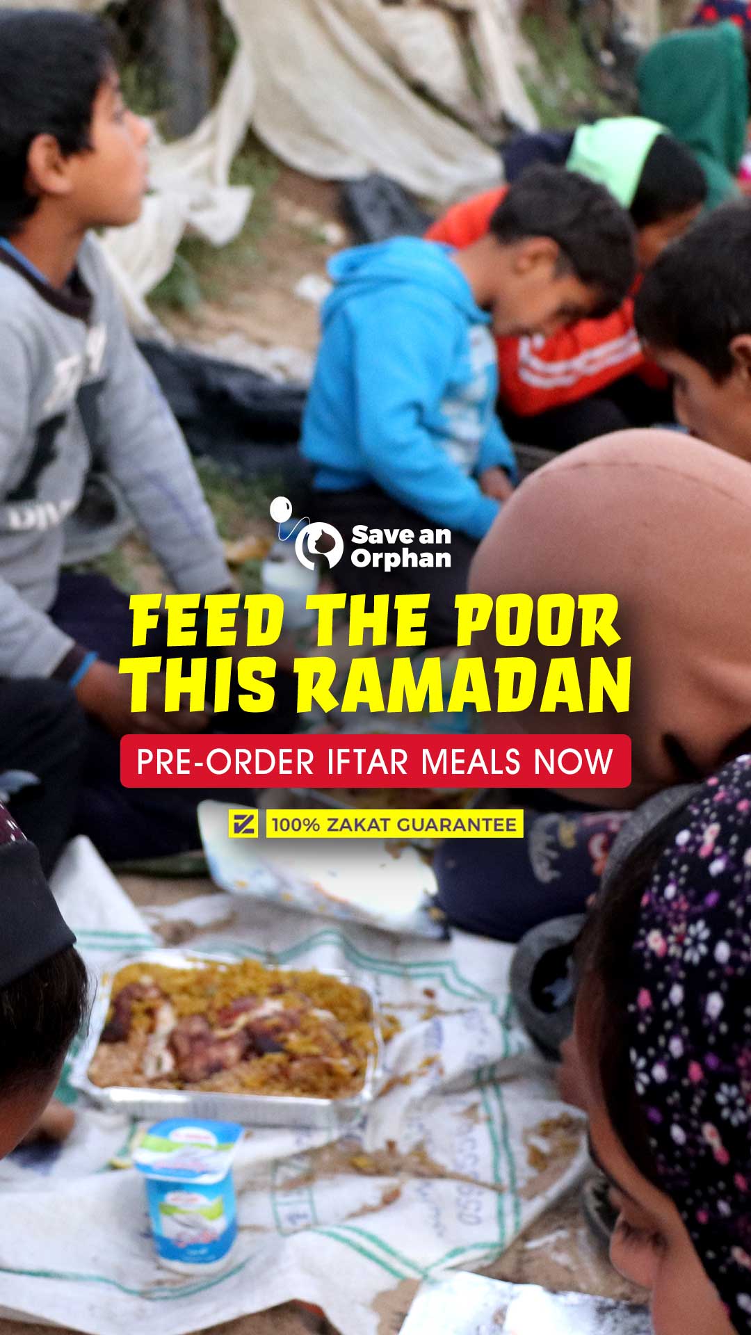 Save An Orphan Facebook ad