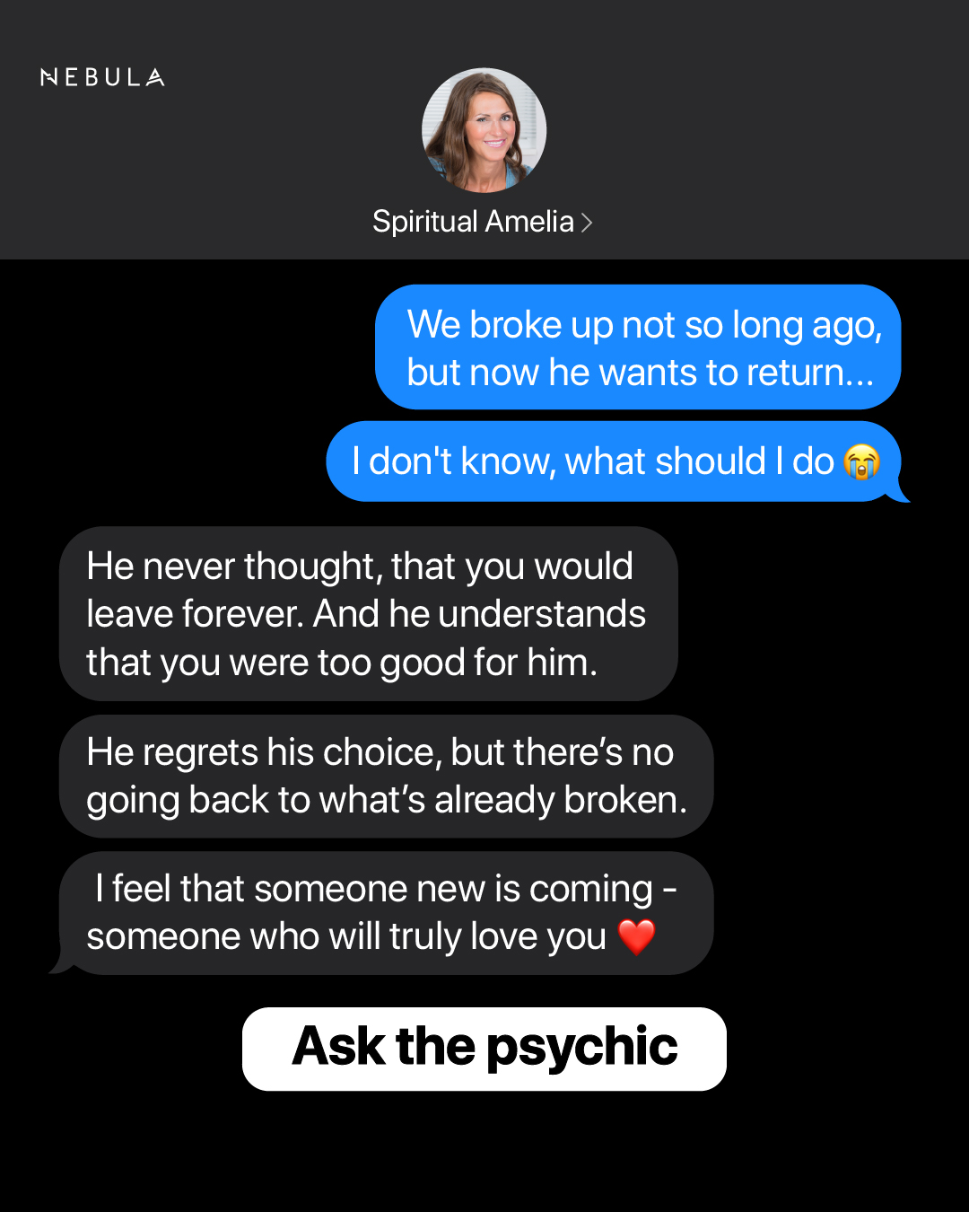Your Relationship Advisor Facebook ad