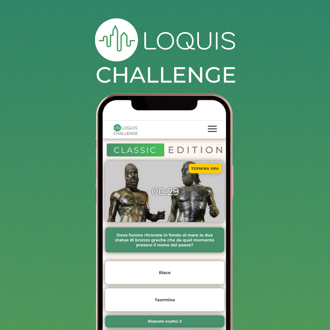 Loquis Facebook ad: Il primo gioco a quiz sui luoghi d'Italia