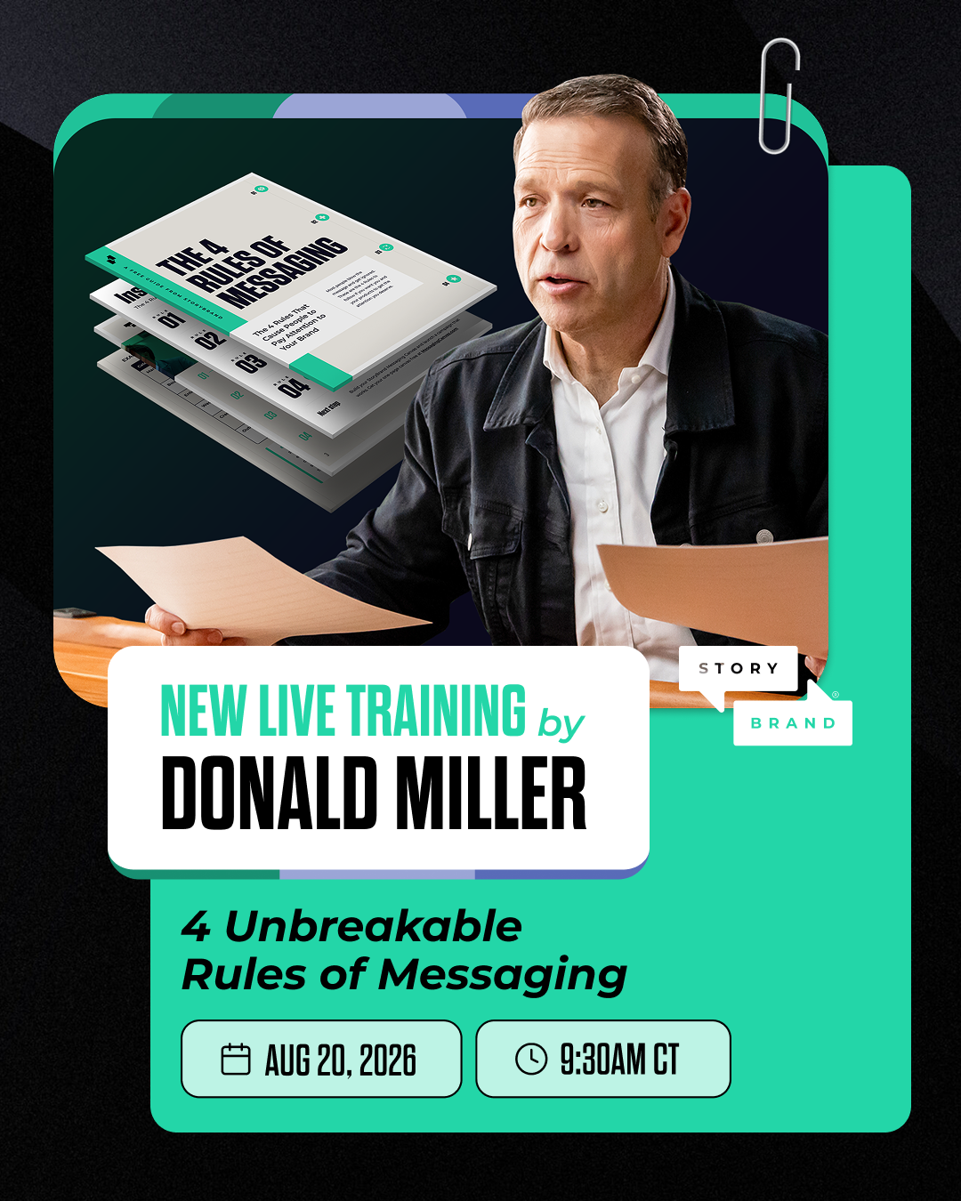 StoryBrand Facebook ad