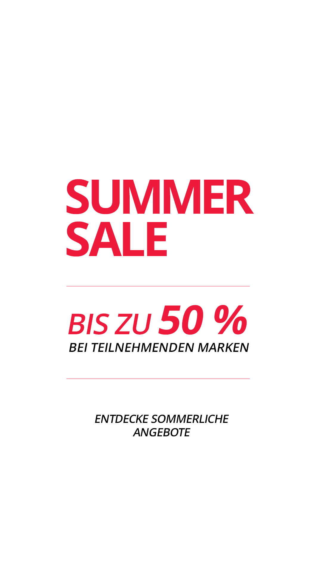 Outlet Montabaur Facebook ad from Jul 9, 2026