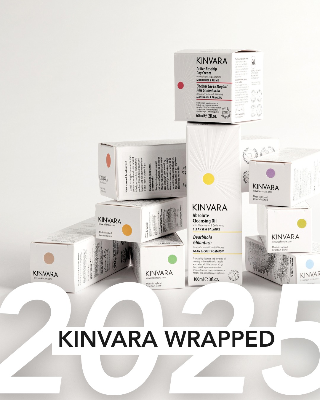 Kinvara Skincare Facebook ad: As the year comes to a close, we’re…