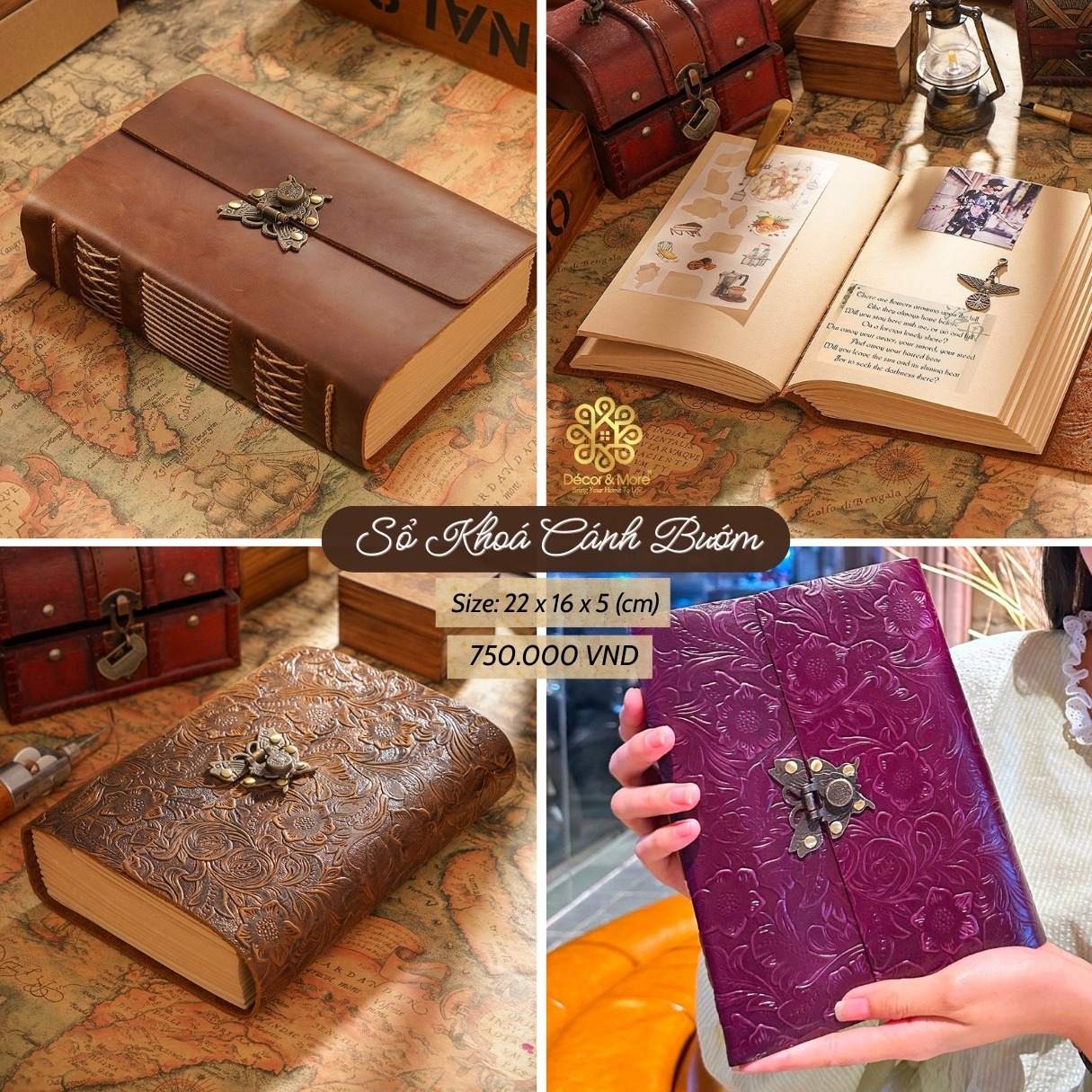 Décor & More Facebook ad: 𝐍𝐇𝐀̣̂𝐓 𝐊𝐘́ - 𝐇𝐀𝐍𝐃𝐌𝐀𝐃𝐄 𝐋𝐄𝐀𝐓𝐇𝐄𝐑…
