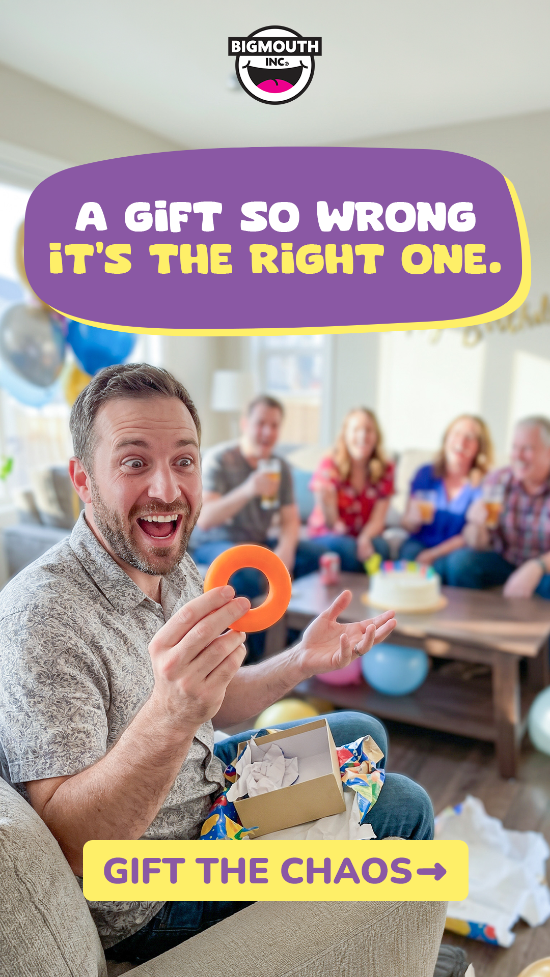 BigMouth Inc Facebook ad: Funny Mugs for the Comeback