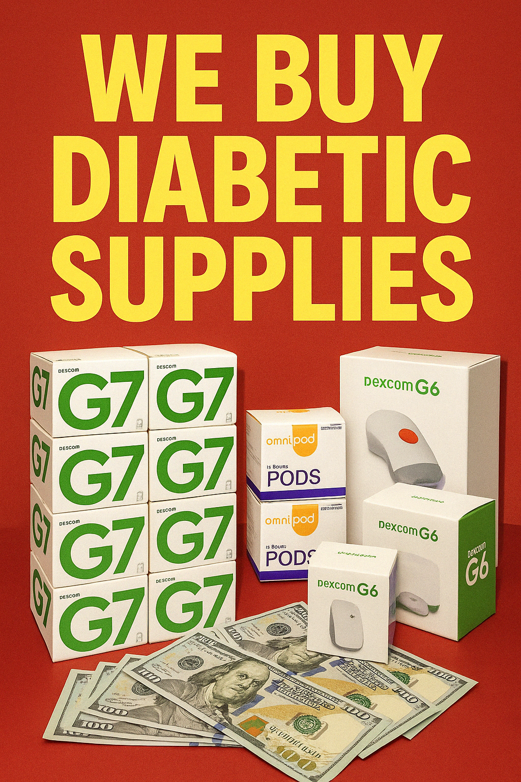Cash For Diabetic Supplies Ohio Facebook ad