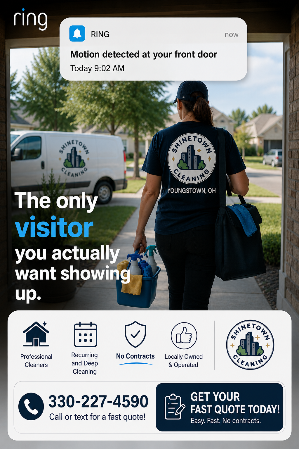 Shinetown Cleaning Services Facebook ad from Jun 10, 2026