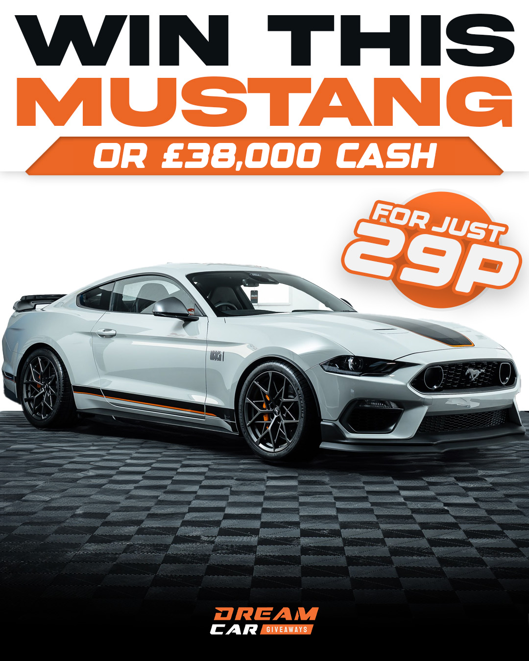 Dream Car Giveaways Facebook ad