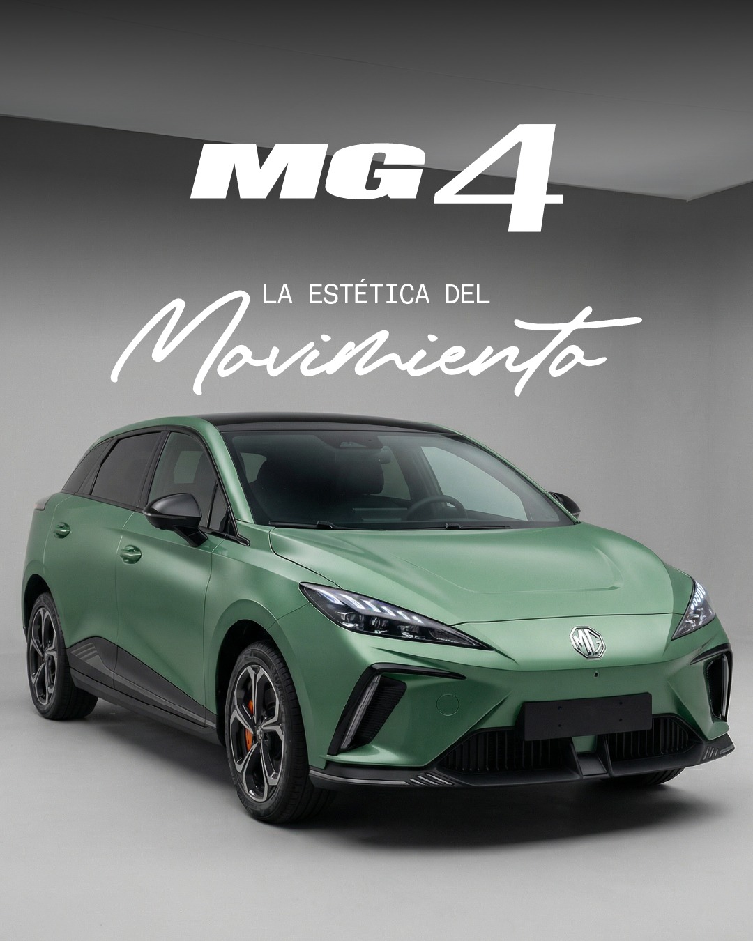 MG.uy Facebook ad: Diseño aerodinámico, alma eléctrica.