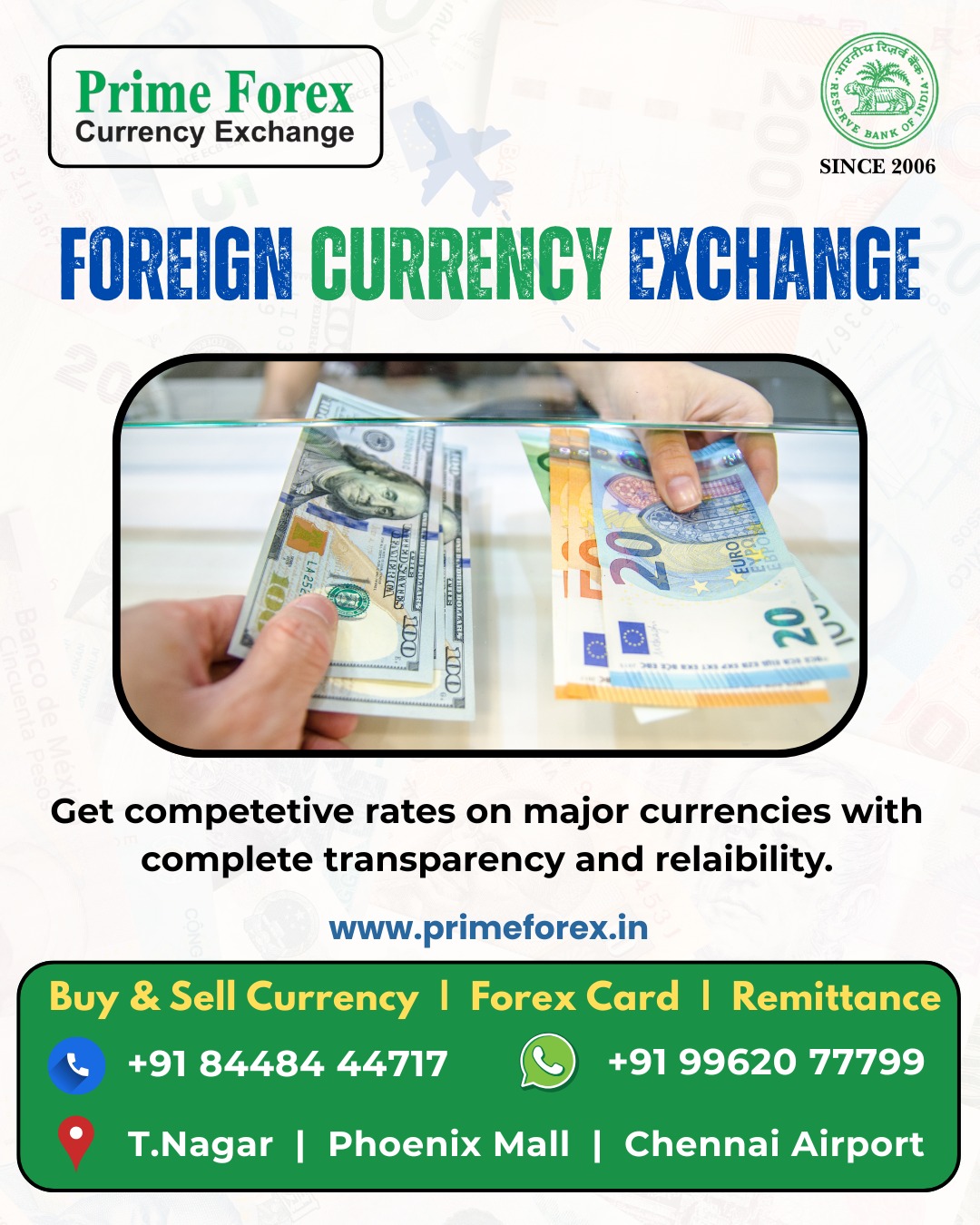 Prime Forex - AeroHub Mall-East Facebook ad