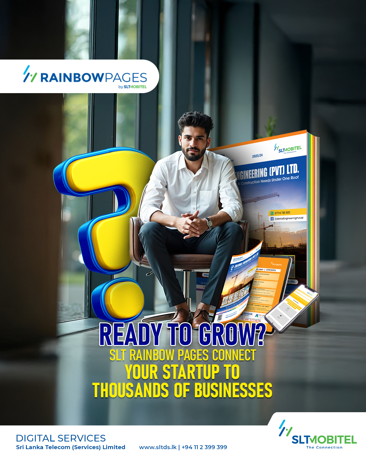 Rainbow Pages by SLT-MOBITEL Facebook ad