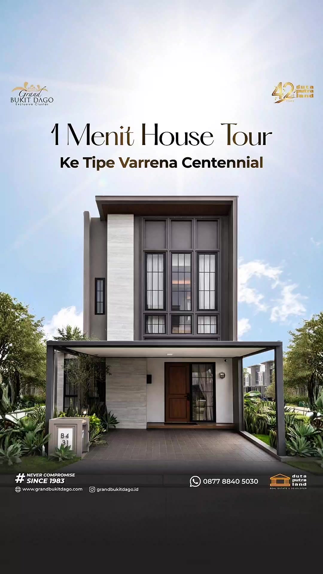 BukitDago Facebook ad: PUNYA RUMAH BARU + DAPET THR JUTAAN!