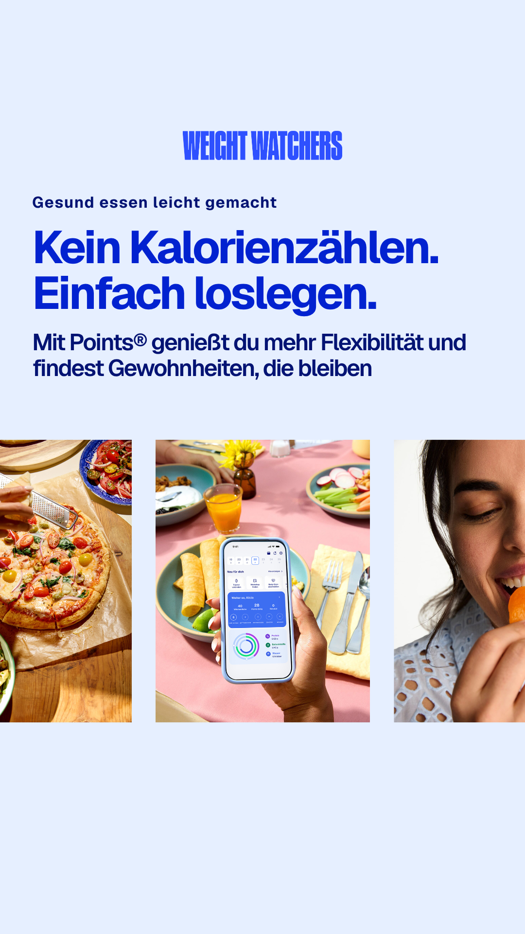 WeightWatchers Deutschland Facebook ad