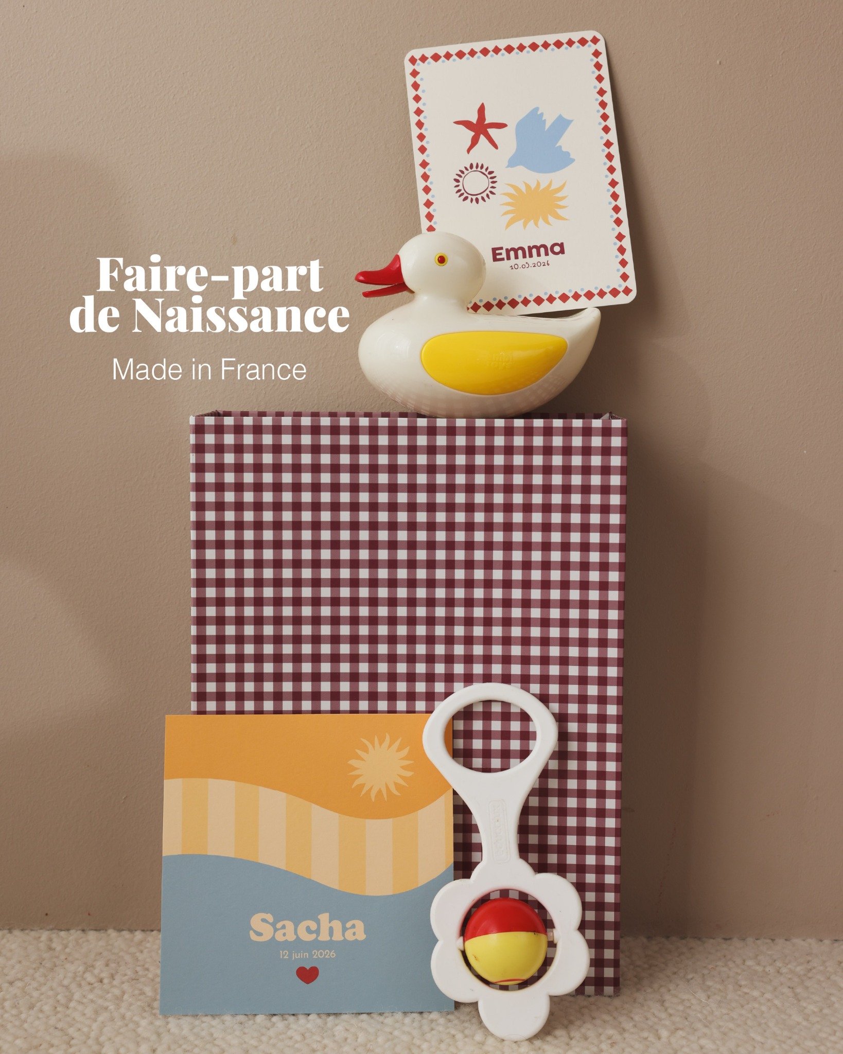 Ma petite vie Facebook ad: Faire-part