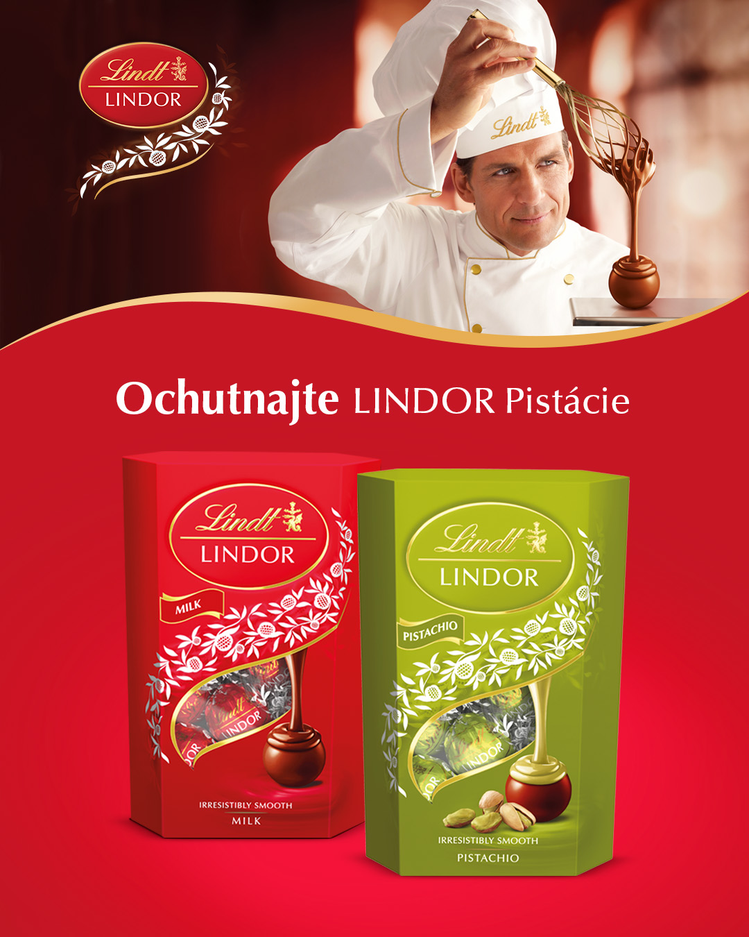 Lindt Facebook ad
