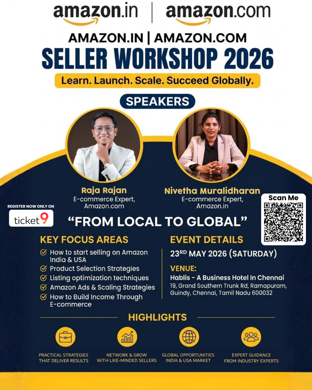 Ticket 9 Facebook ad: Start Selling on Amazon in 2026