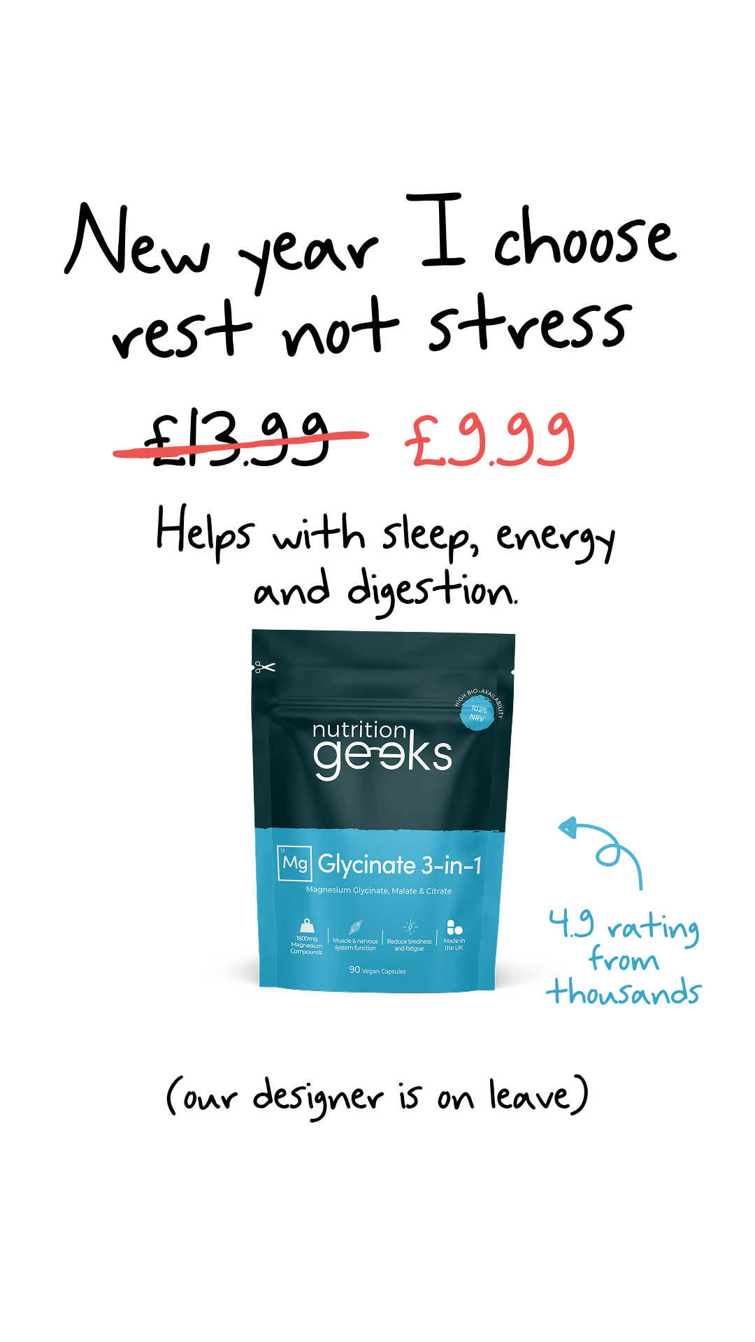Nutrition Geeks Facebook ad