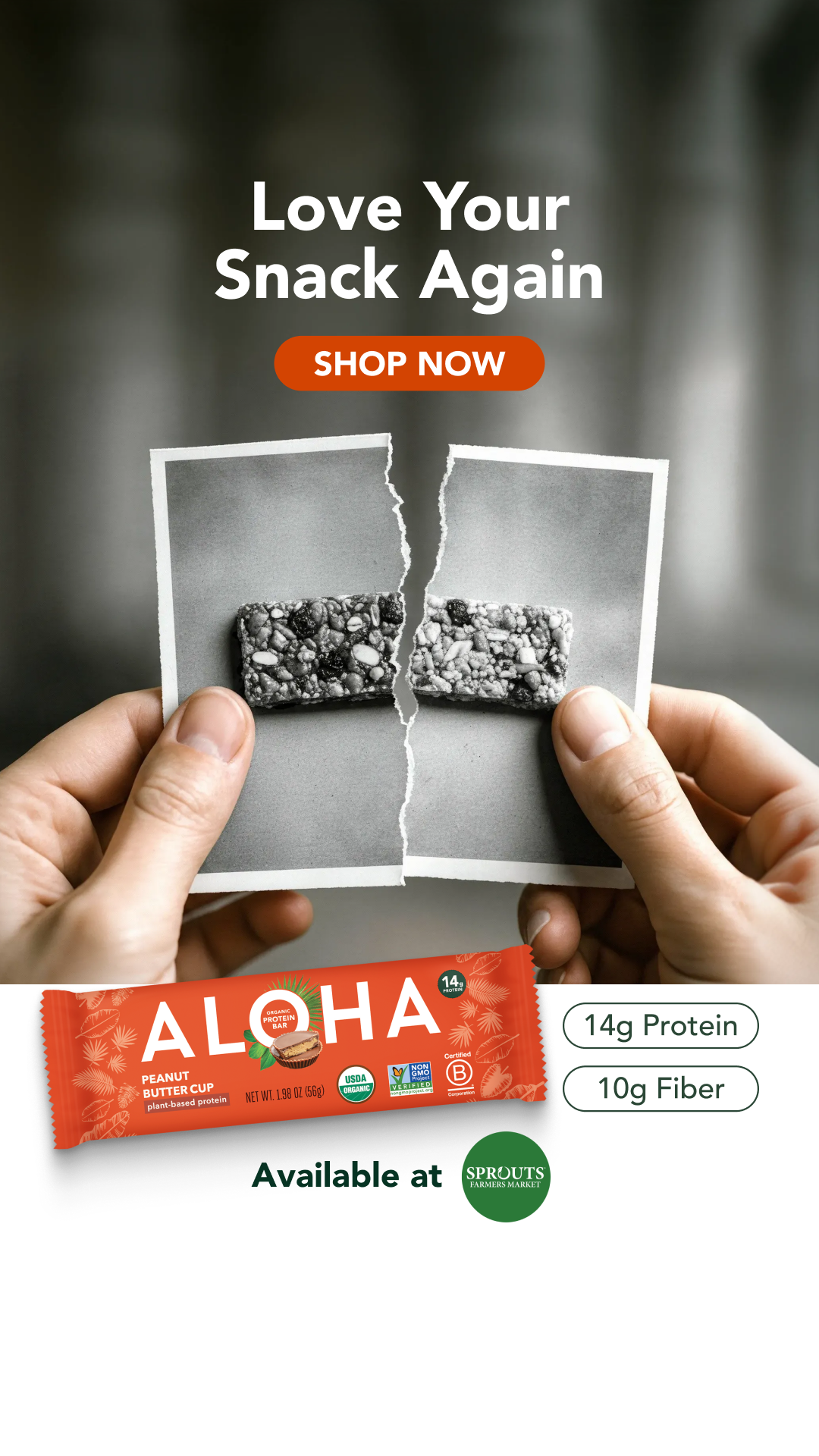 ALOHA Facebook ad