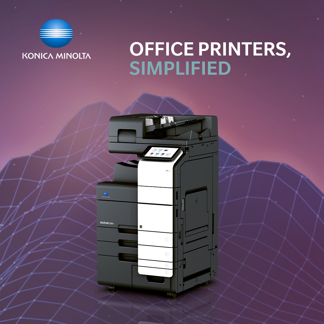 Konica Minolta Australia Facebook ad: See the Konica Minolta range
