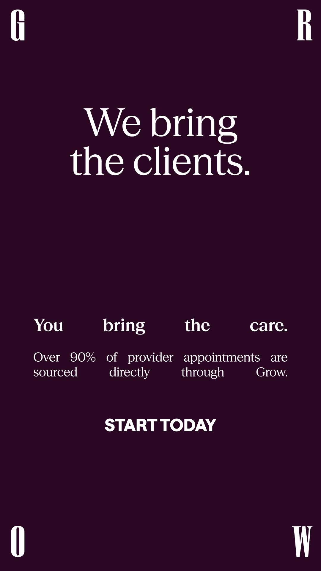 Grow Therapy Facebook ad
