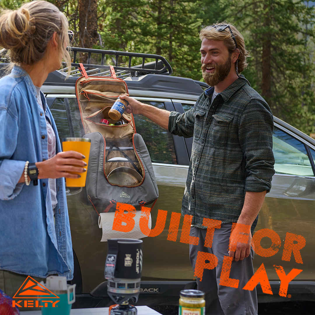 Kelty Facebook ad: Camp Kitchen Organizer