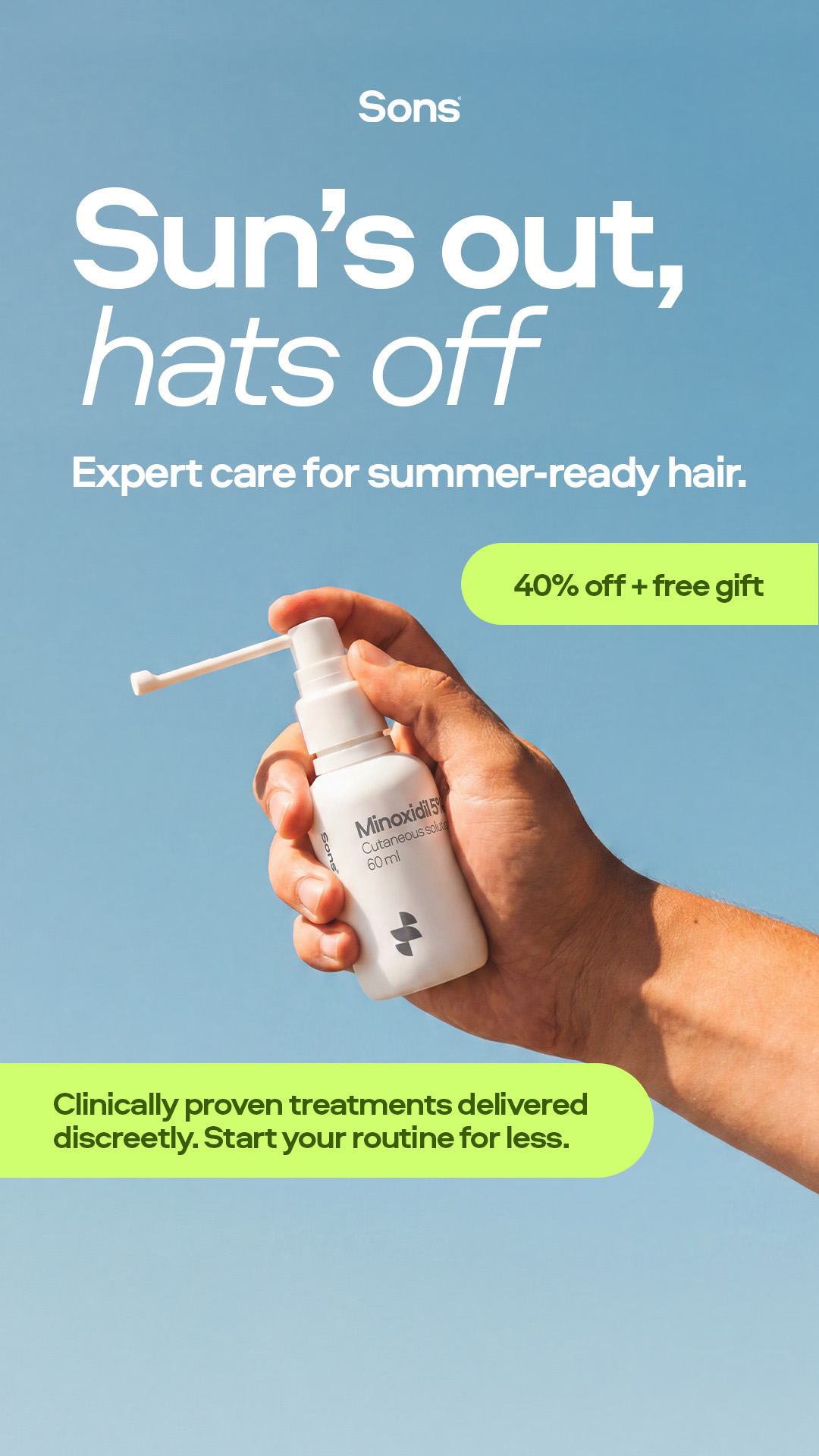 Sons Facebook ad