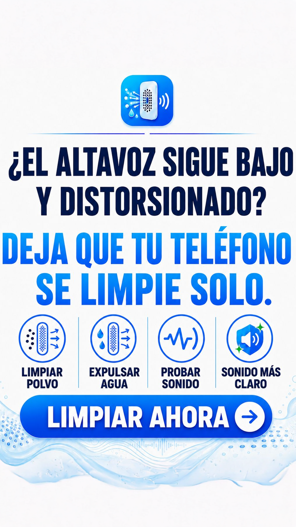 Trusted App Global Facebook ad: Limpia a fondo tu altavoz