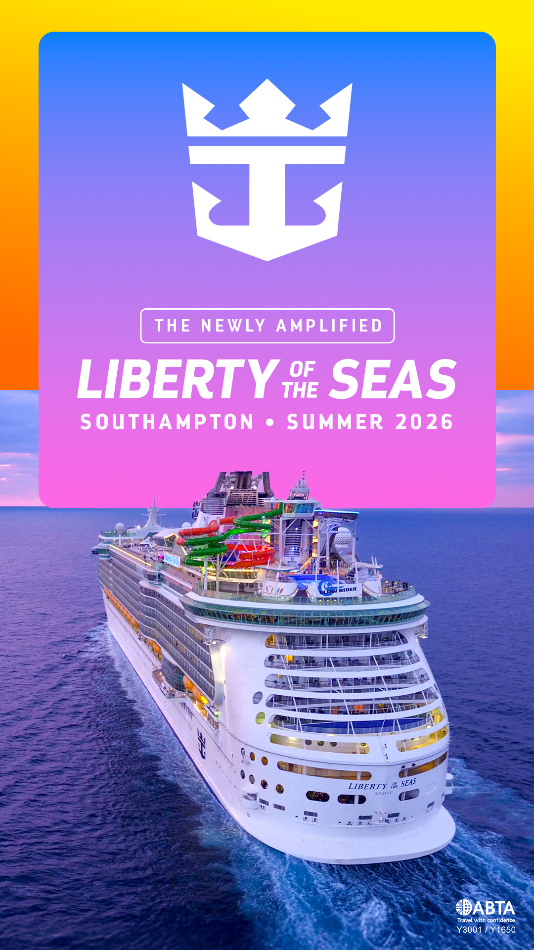 Royal Caribbean International Facebook ad