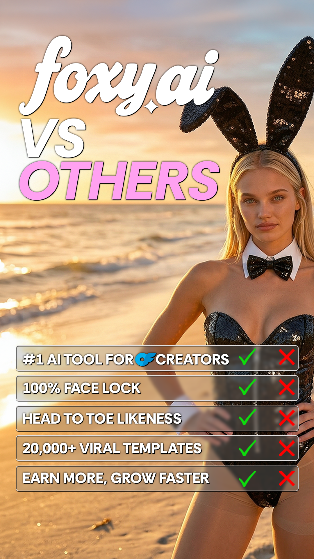 Foxy.ai Facebook ad