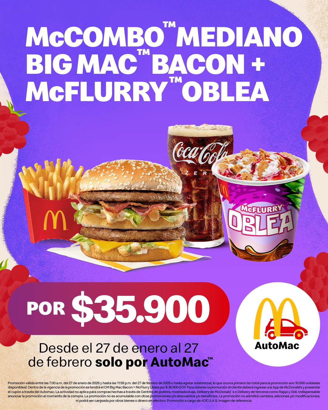 McDonald's Facebook ad