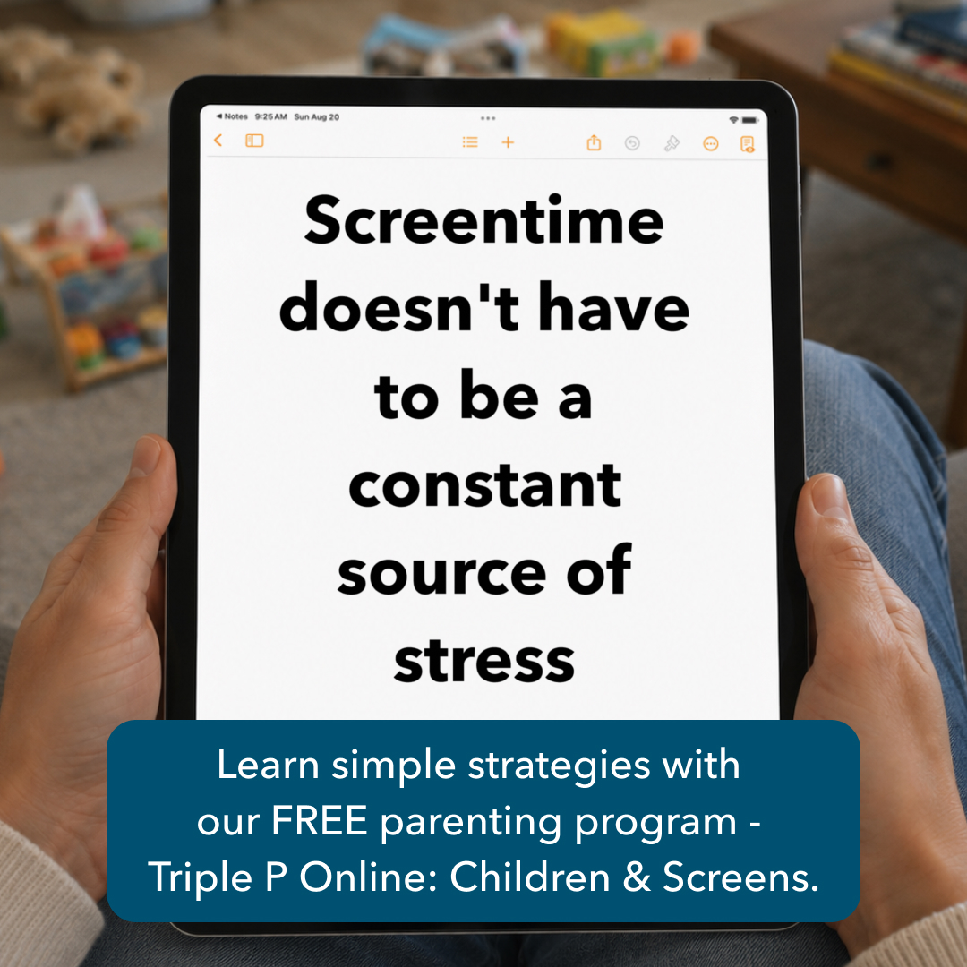 Triple P - Positive Parenting Program Facebook ad