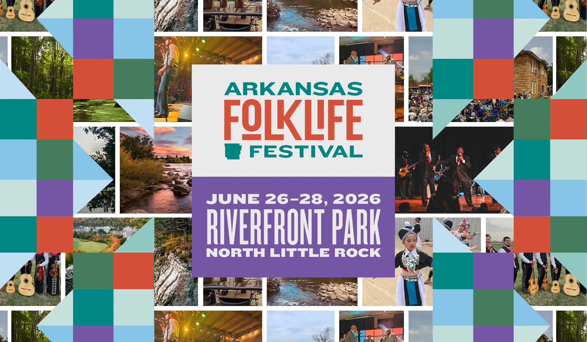 Arkansas - The Natural State Facebook ad: Arkansas Folklife Festival | FREE | June 26-28