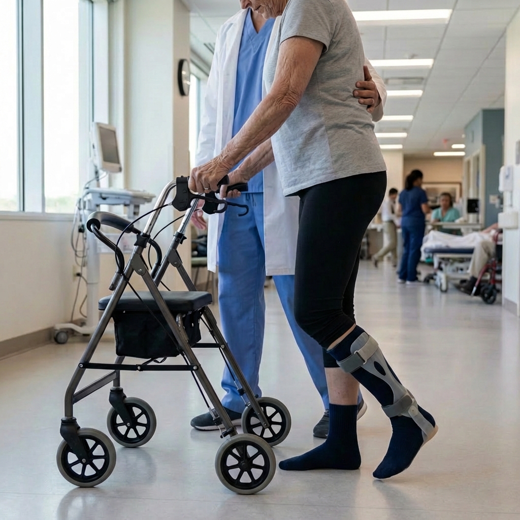 Dr. Andrew Whitmore Facebook ad: Foot Drop After Stroke?
