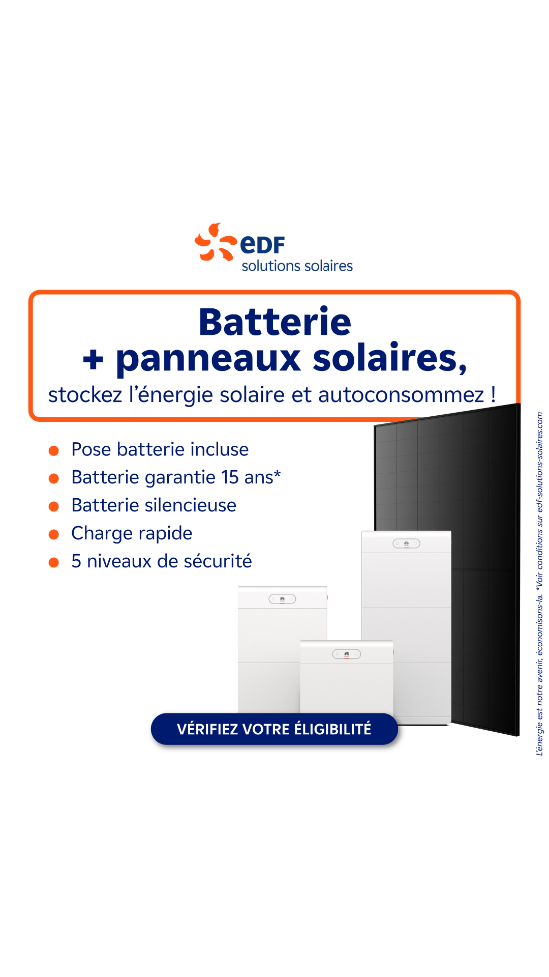 Mes offres EDF solutions solaires Facebook ad