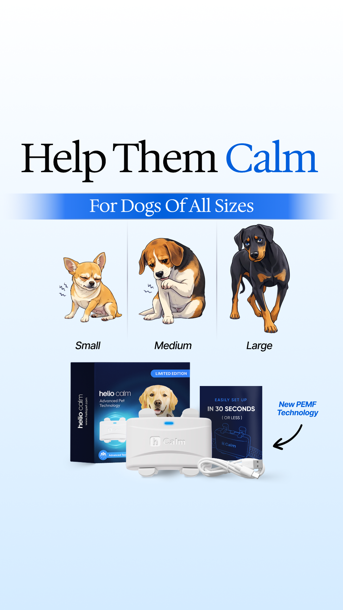 Helio Pet Facebook ad
