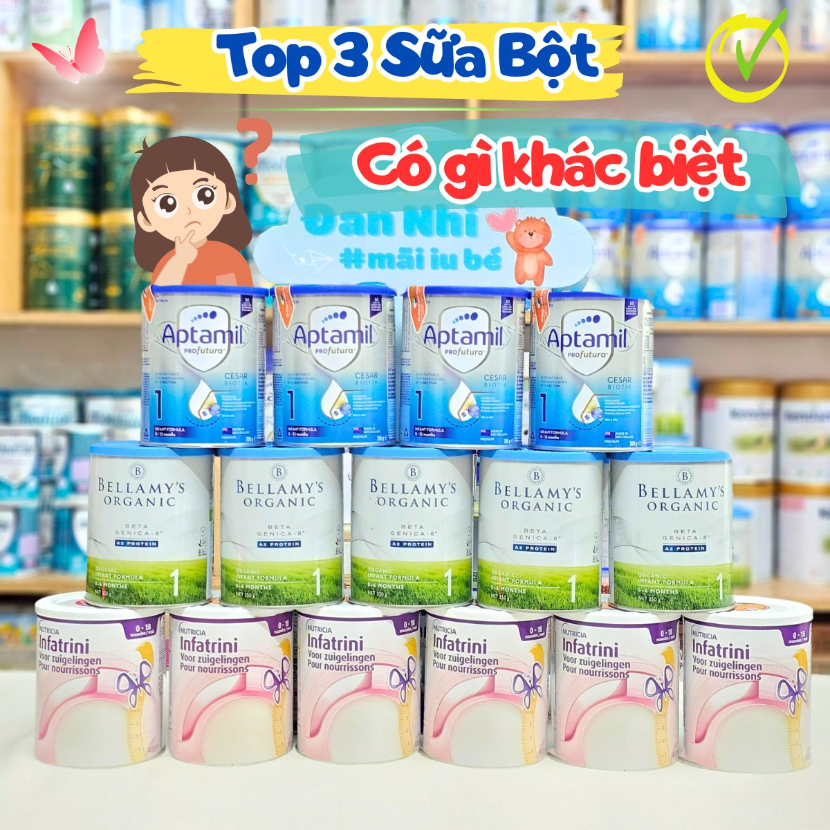 Đan Nhi Shop - Chuyên Sữa & Vitamin cho bé yêu Facebook ad