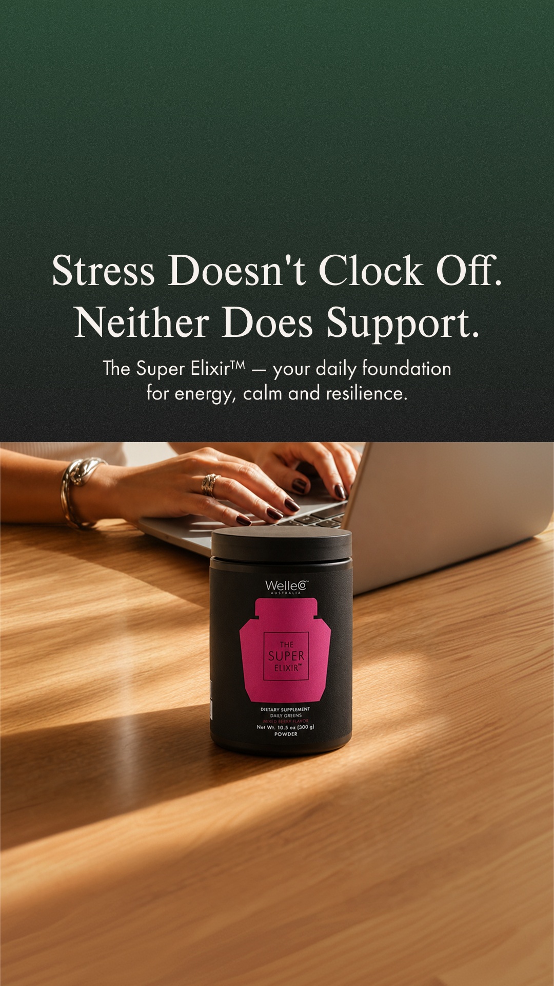 WelleCo Facebook ad