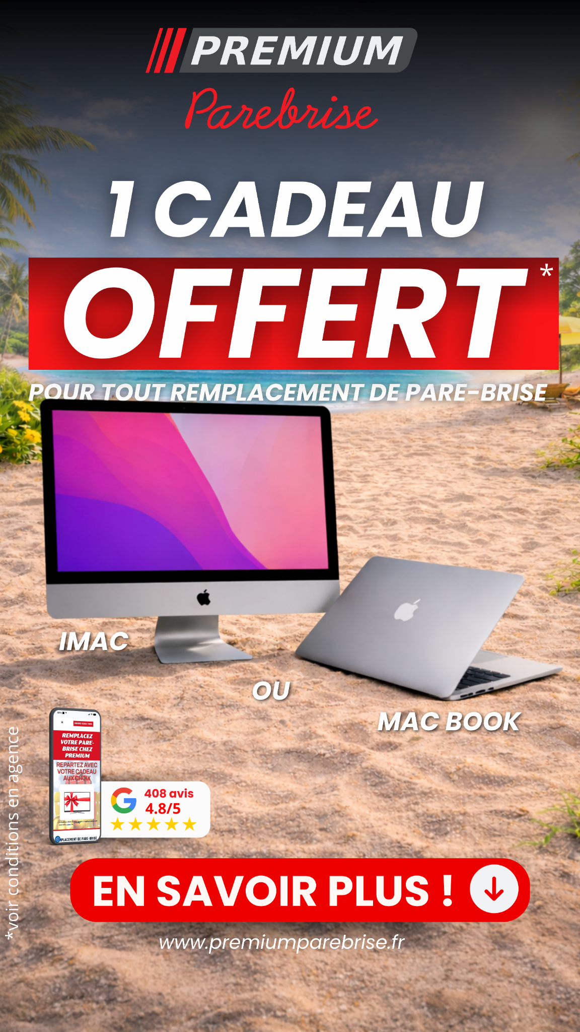 Premium Parebrise PA Carrosserie Facebook ad